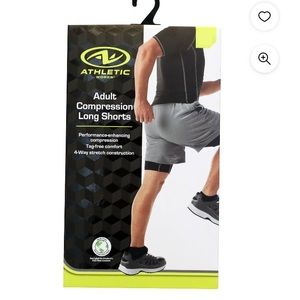 💜Athletic Works Adult Compression Long Shorts ONLY